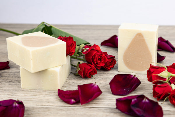Rose Essential Oil Soaps | Handmade