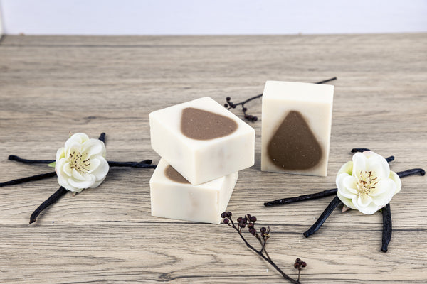 Vanilla Essential Oil Soaps | Handmade | 3ct