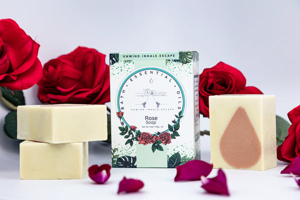Rose Essential Oil Soaps | Handmade