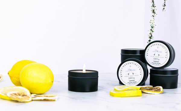 Lemongrass Essential Oil Candles | Handmade
