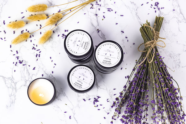 Lavender Essential Oil Candles | Handmade