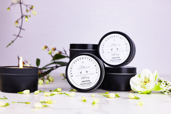 Jasmine Essential Oil Candles | Handmade