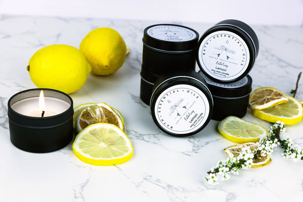 Lemongrass Essential Oil Candles | Handmade