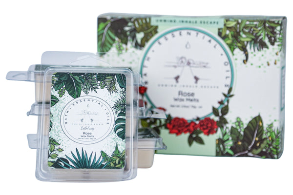 Rose Essential Oil Wax Melts | Handmade
